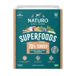 Naturo Grain Free Superfoods Indyk tacka 395g